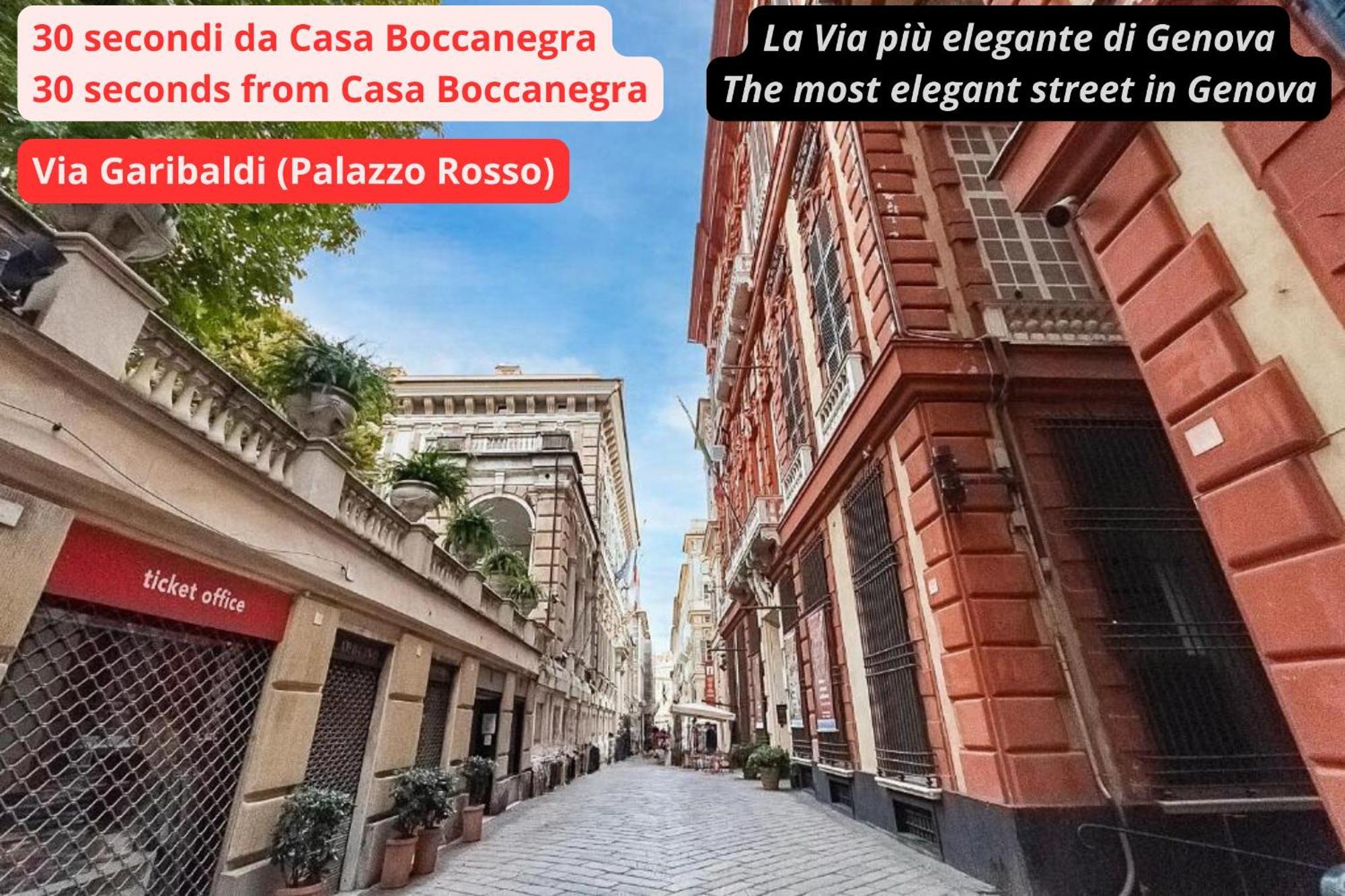 5 Minuti Da Acquario - Casa Boccanegra "Pieno Centro" 热那亚 外观 照片
